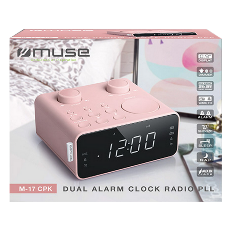 Radio-Reveil AMBER DISPLAY RUBBER M-17CPK Tunisie
