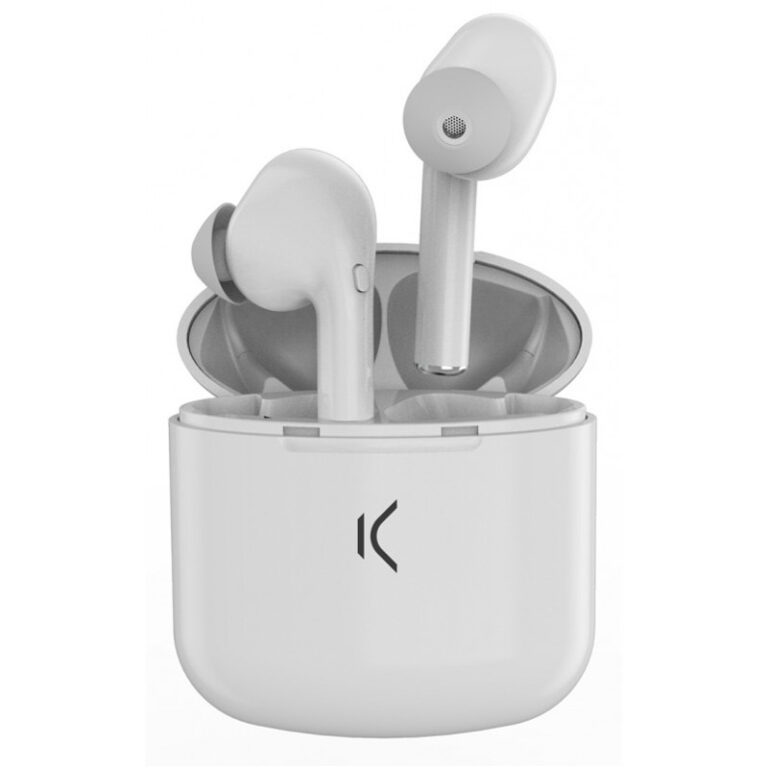Écouteurs Ksix Sans Fil BXTW02 – Blanc Tunisie