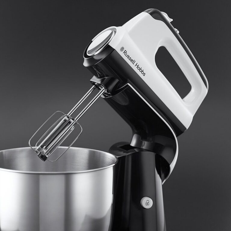 Batteur Russell Hobbs 3.5L 350W 24680-56 Blanc et Noir Tunisie