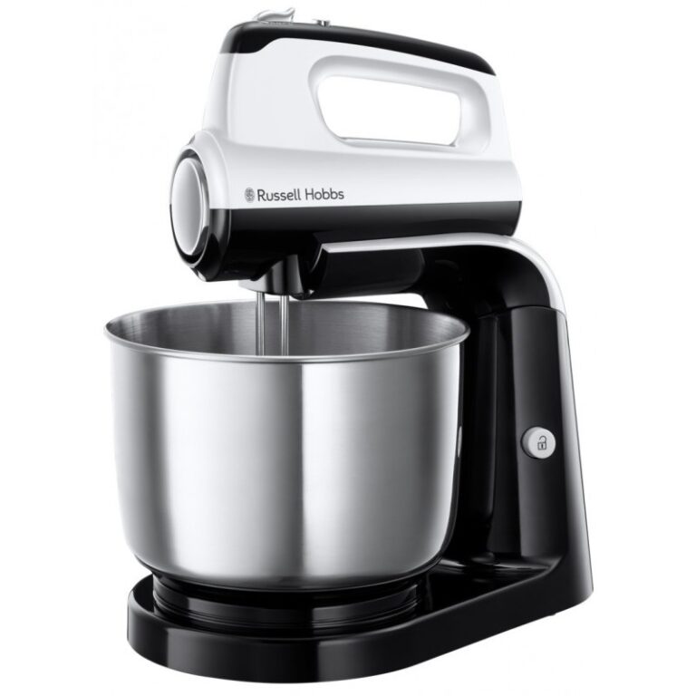 Batteur Russell Hobbs 3.5L 350W 24680-56 Blanc et Noir Tunisie
