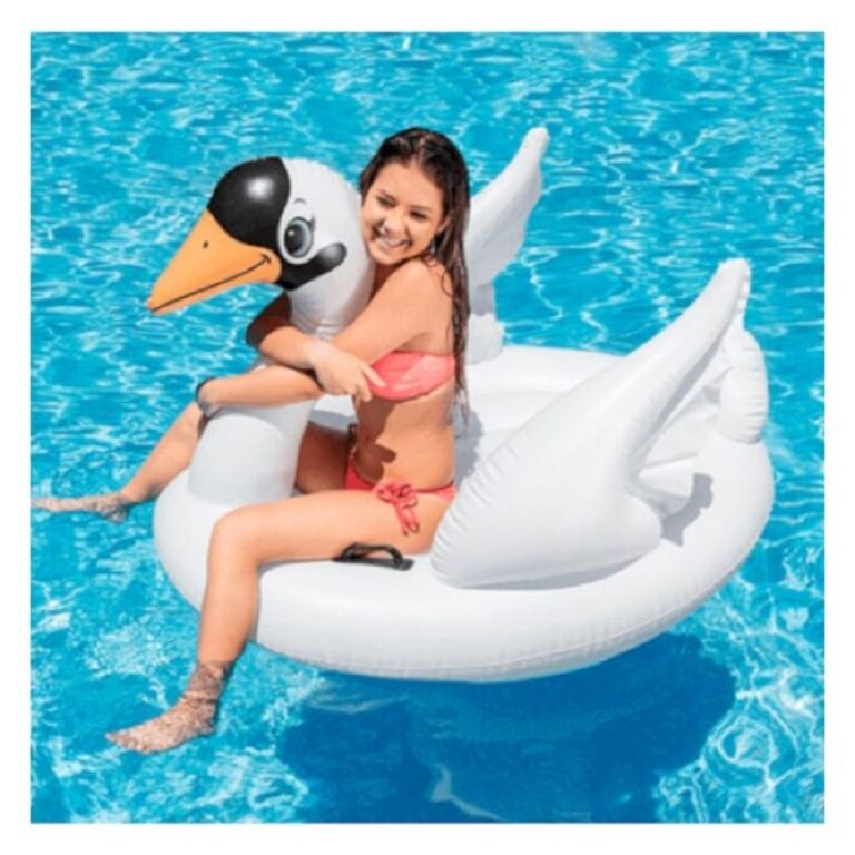 Bouée gonflable Cygne INTEX – 57557 -Blanc Tunisie