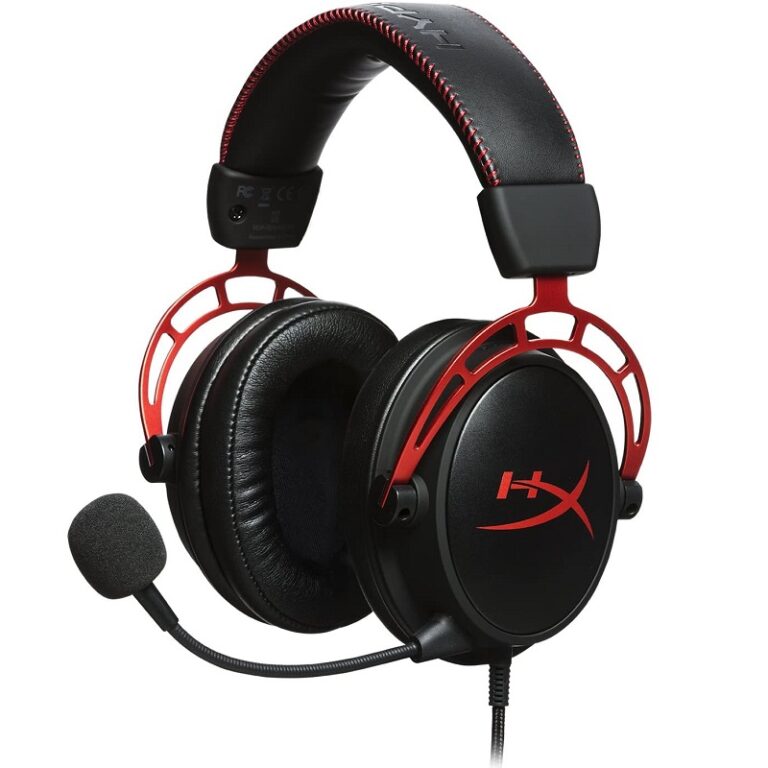 Casque Gaming  HyperX Cloud Alpha S Rouge – HX-HSCA-RD/EM Tunisie