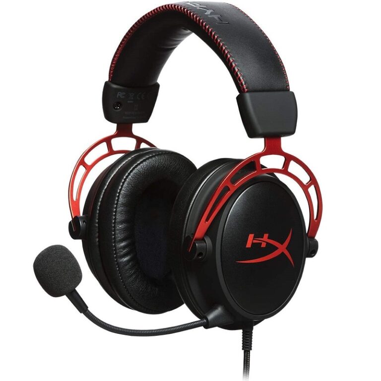 Casque Gaming  HyperX Cloud Alpha S Rouge – HX-HSCA-RD/EM Tunisie