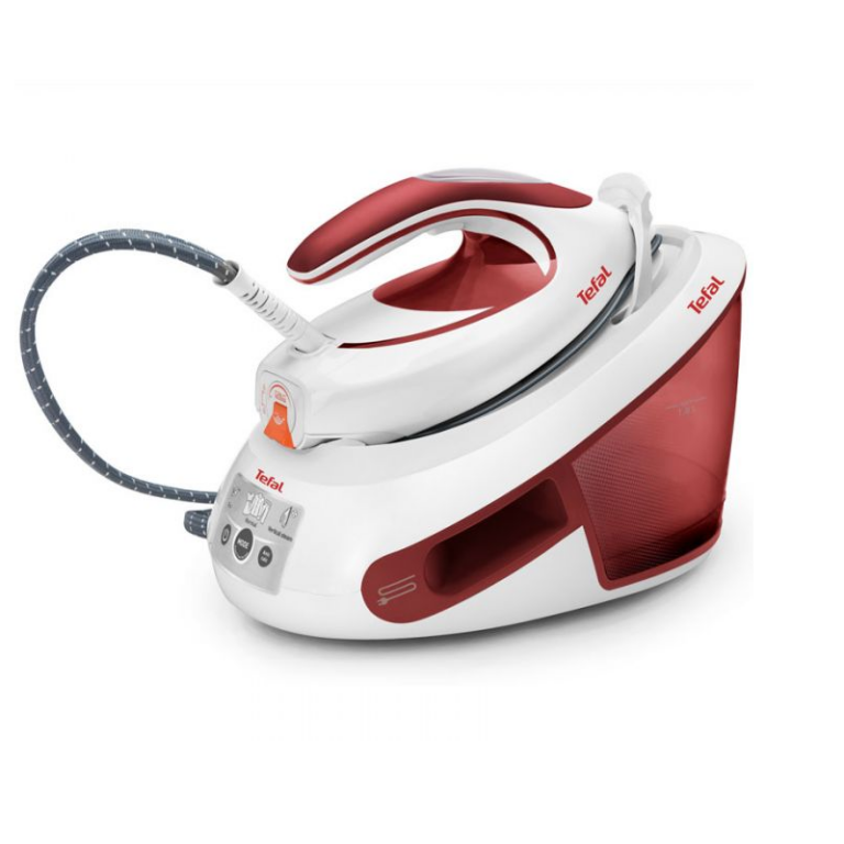 Centrale Vapeur Tefal Express Anticalcaire 2800 W SV8030 Blanc & Rouge Tunisie