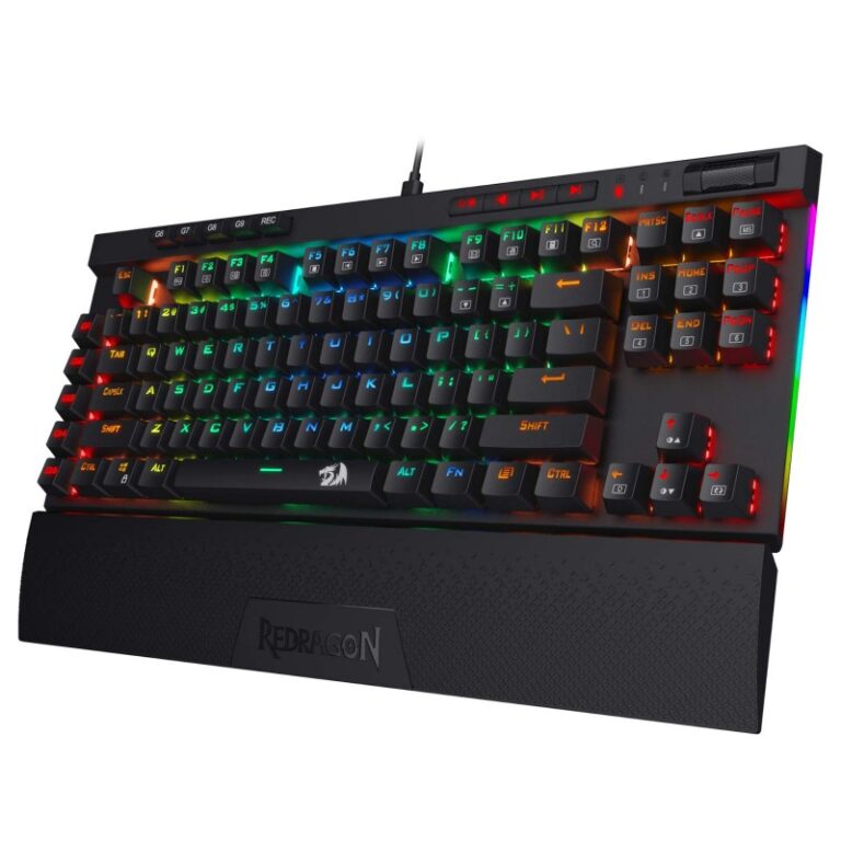 Clavier Gamer Mécanique Redragon Magic-Wand K587 RGB Switch Blue Tunisie