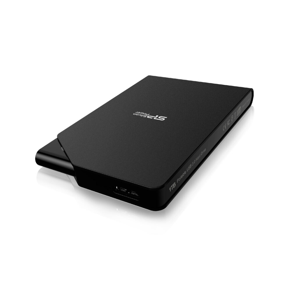 Disque Dur Externe Silicon Power Stream 2 To – S03 Noir Tunisie