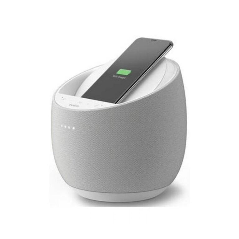 Enceinte Belkin Hi-Fi connectée SOUNDFORM™ ELITE avec chargeur à induction intégré -Blanc Tunisie