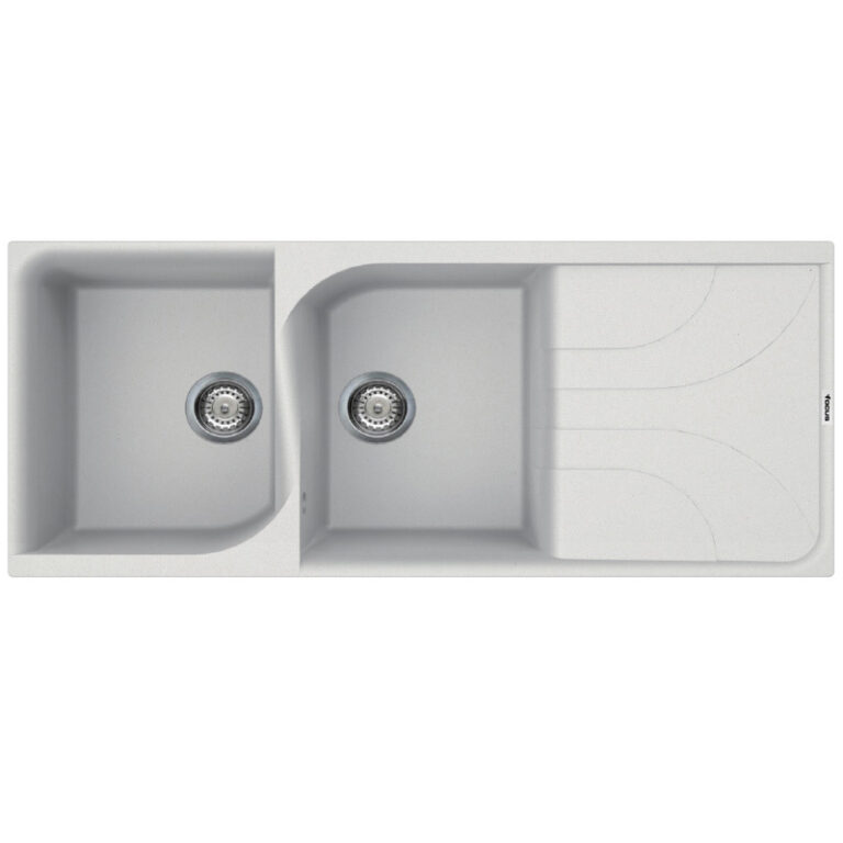 Évier Graniteck Focus F.116W Blanc Tunisie