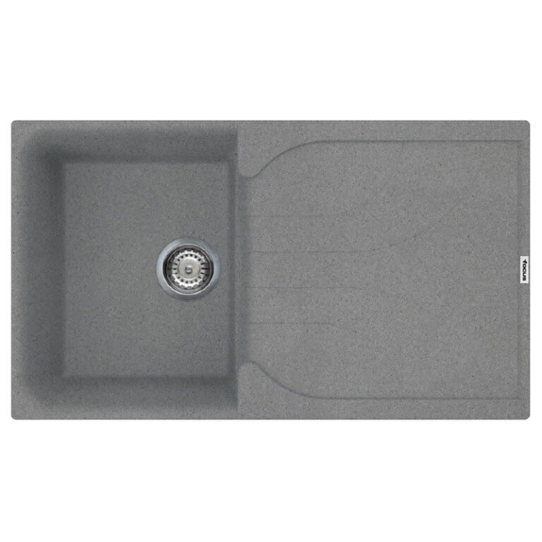 Évier Graniteck Focus F.86G Gris Tunisie