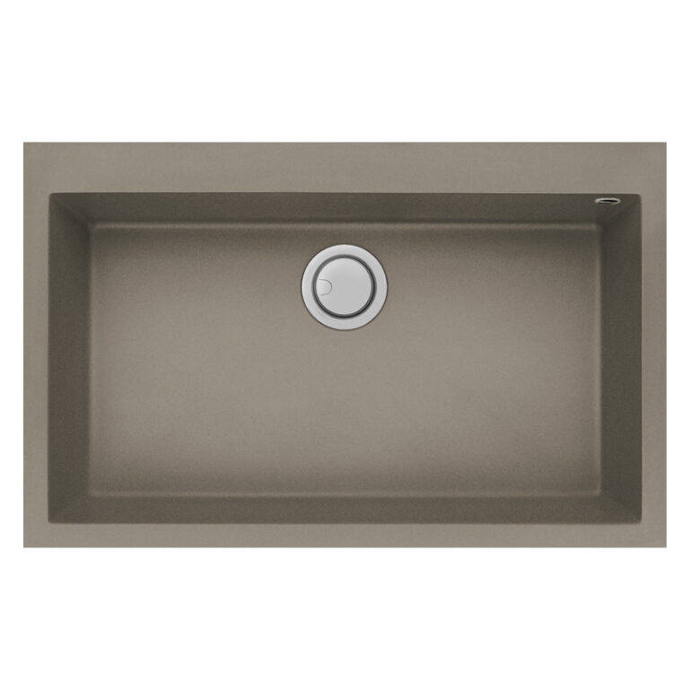 Évier Graniteck Focus QUADRA.80A Grège Tunisie