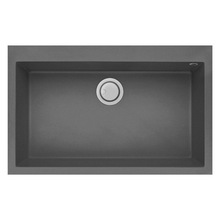 Évier Graniteck Focus QUADRA.80G Gris Tunisie