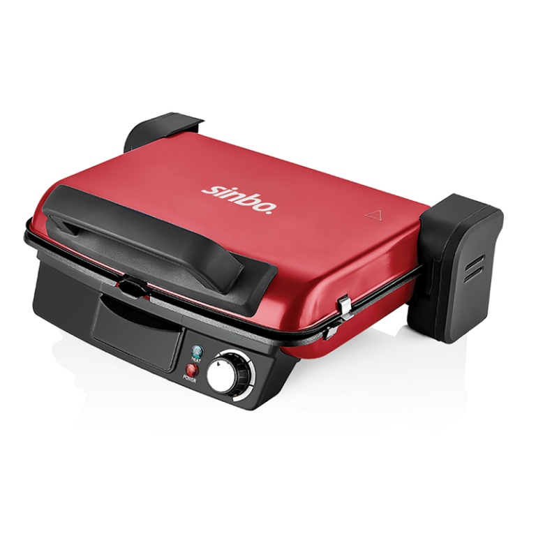 Grill Panini SINBO SSM-2536 Rouge & Noir Tunisie