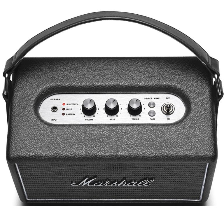 Haut-Parleur Marshall Kilburn Steel Edition Noir Tunisie
