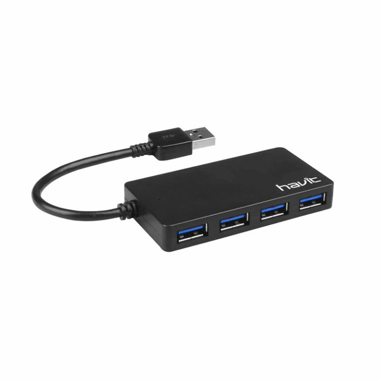 Hub USB 3.0 Havit HV-H103 – 4 Ports Noir Tunisie