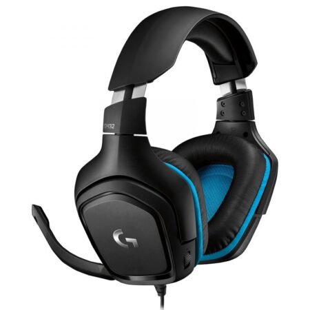 Casque gamer Logitech G432 7.1 Surround – Noir & Bleu – G432 Tunisie