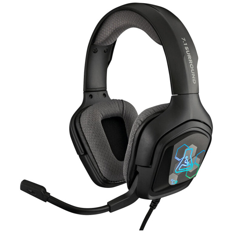 Micro Casque Gamer THE G-LAB 7.1 SURROUND – Noir – KORP-COBALT-7.1 Tunisie