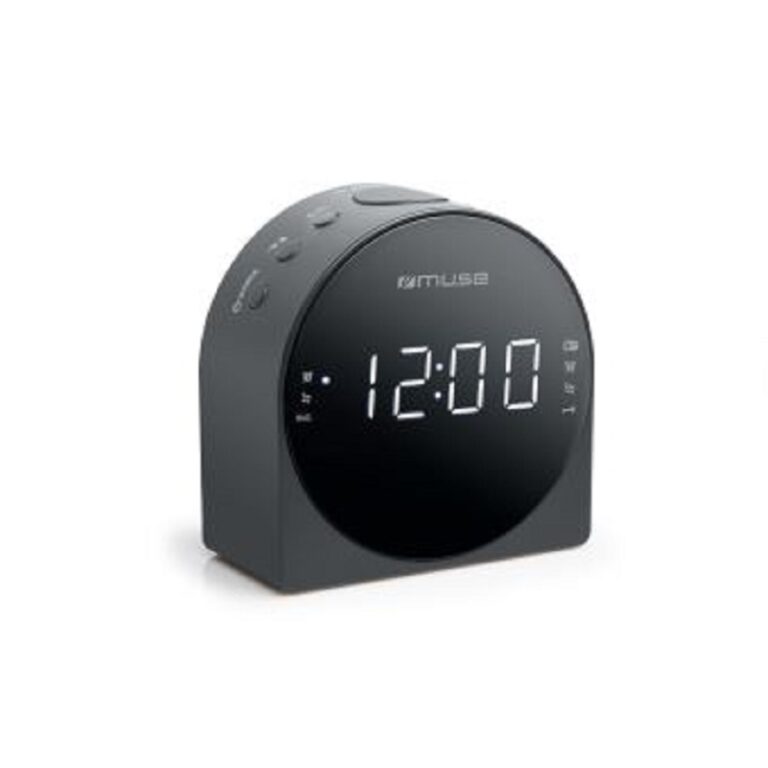 Radio Reveil Double Alarme Muse M-185 CR / NOIR, Noir Tunisie