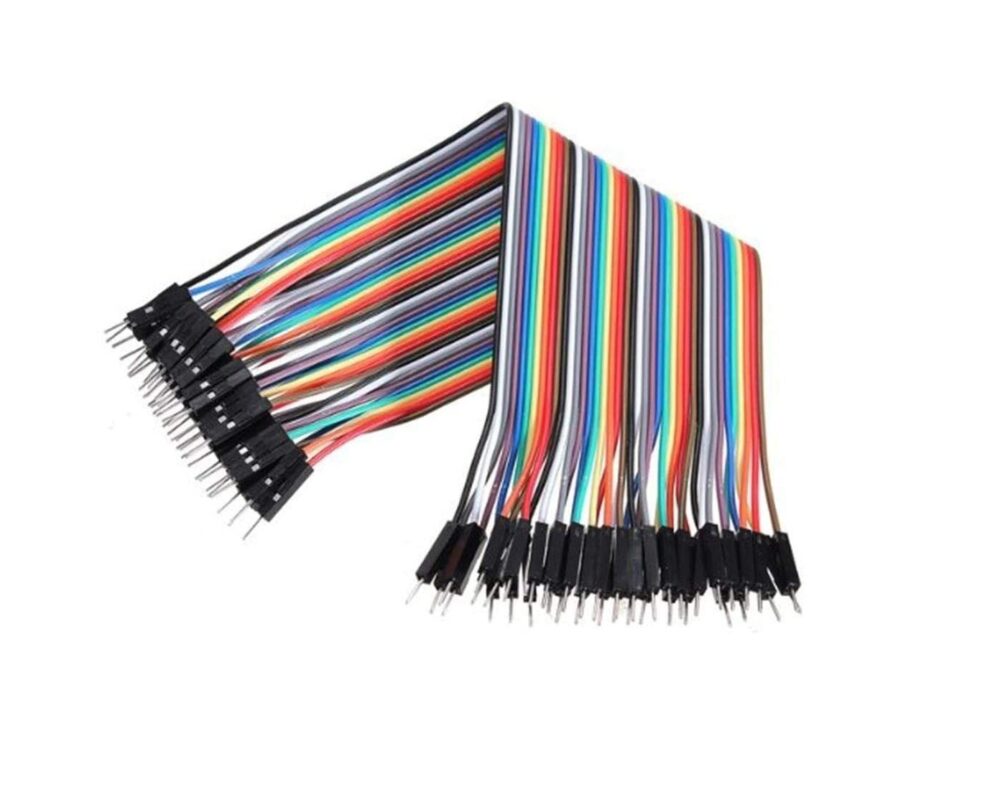 Nappe de 40 Fils de connexions Dupont 20cm (M/F ou M/M ou F/F) Tunisie
