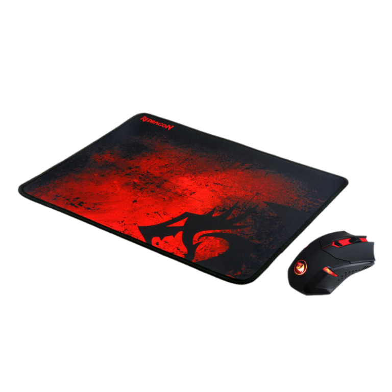 Pack Tapis Souris Sans Fil Gaming RedragonM601-WL-BA Tunisie