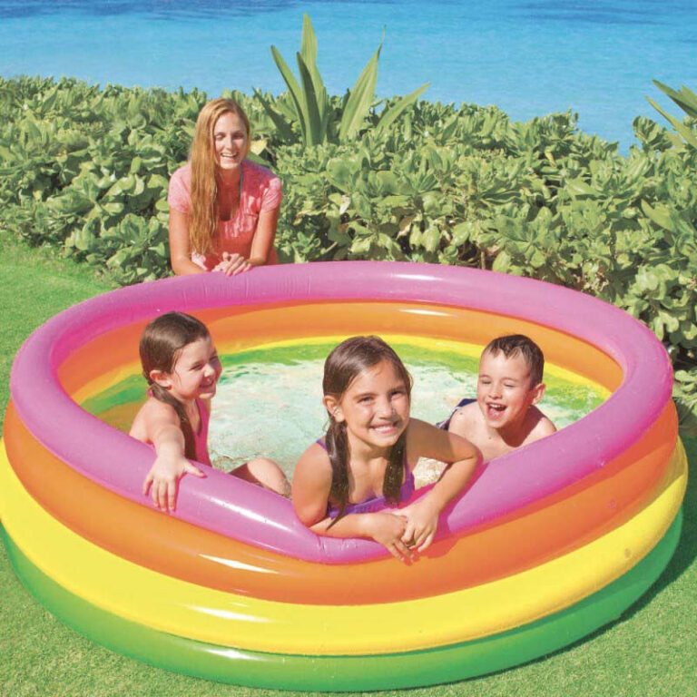 Piscine Sunset Glow XL INTEX 56441NP 168 X 168 X 46 CM Tunisie