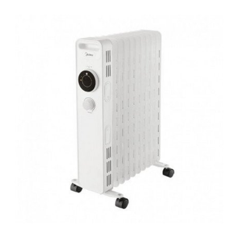 Radiateur Bain d’huile Midea 13 Éléments 2500 W NY2513-20M Blanc Tunisie