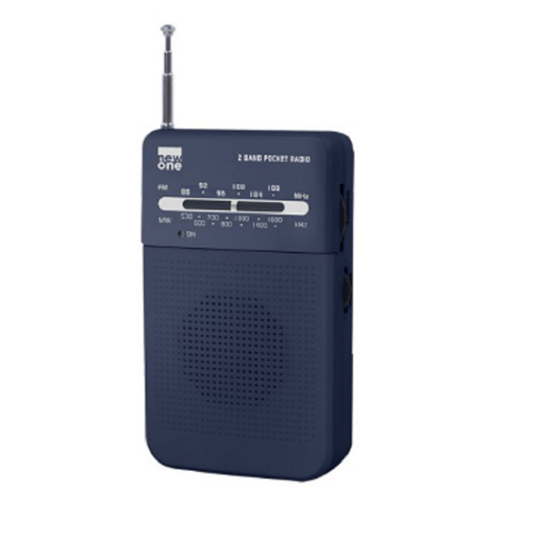 Radio PLL de poche Muse R-206 – Bleu Tunisie