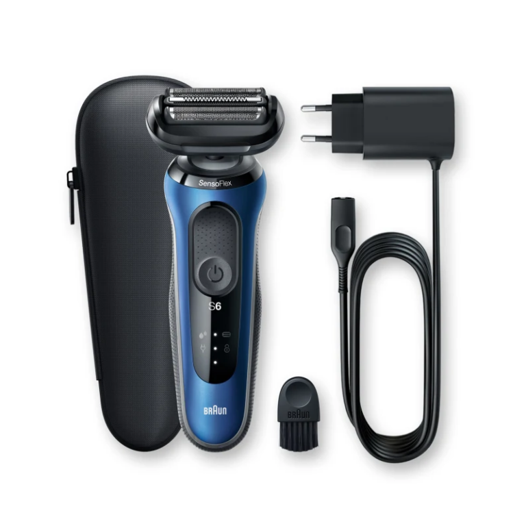 Rasoir Electrique Braun SensoFlex Wet& Dry 60-B1000s Series6 Tunisie