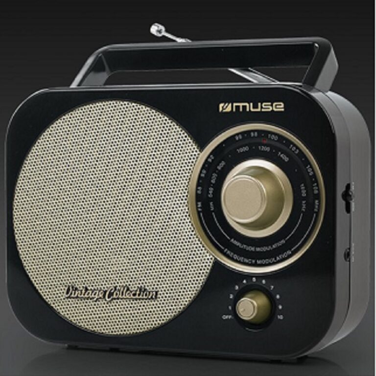 Rdio PLL Portable Muse M-055RB, Noir Tunisie