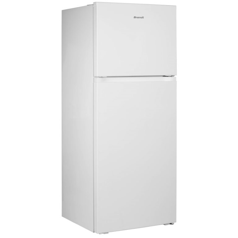 Réfrigérateur Brandt 2 Portes Brassé Frost 535L – BDE6210BW Look – Blanc Tunisie