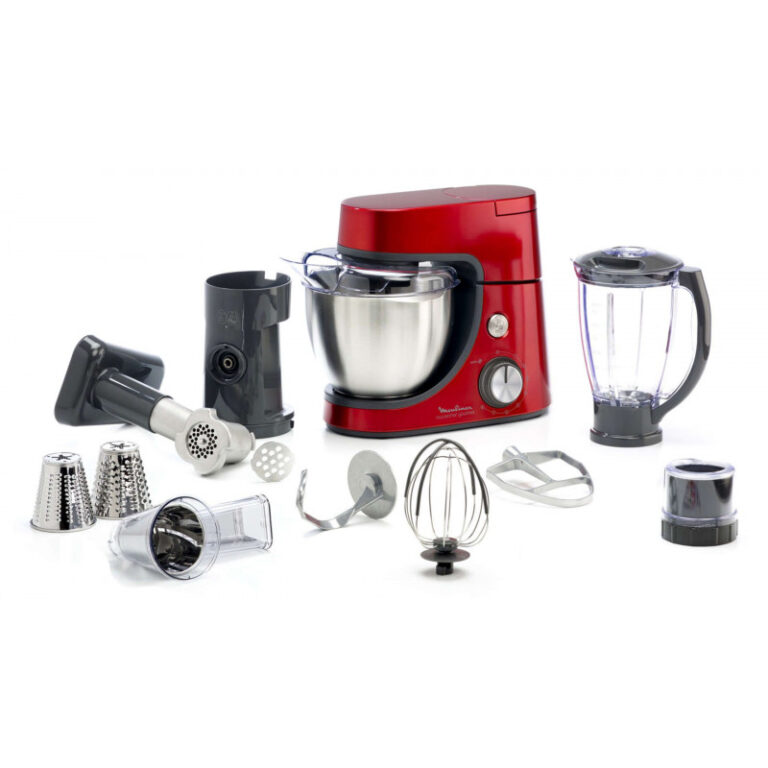 Robot Pétrin Moulinex Masterchef Gourmet 1100 W QA513G10 Rouge Tunisie