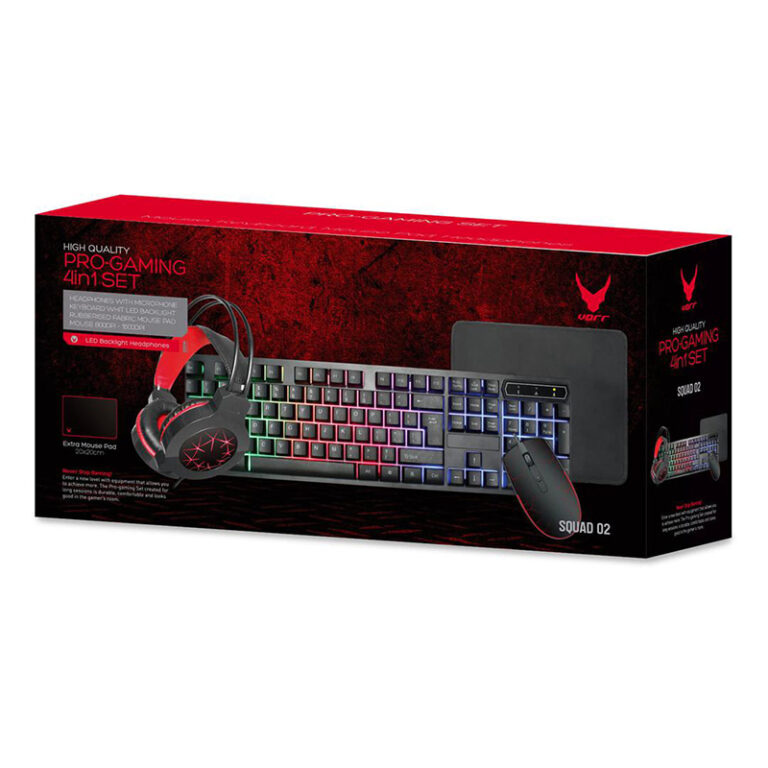 VARR GAMING 4IN1 SET 02 – VG4IN1SET02 Tunisie