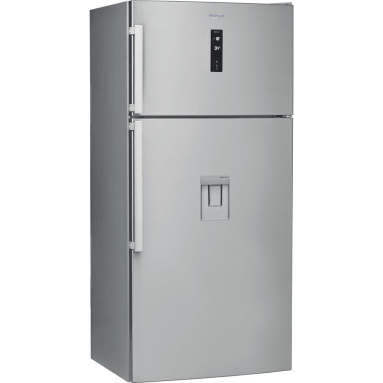 Réfrigérateur double porte posable Whirlpool NoFrost – Inox – W84TE 72 X AQUA Tunisie