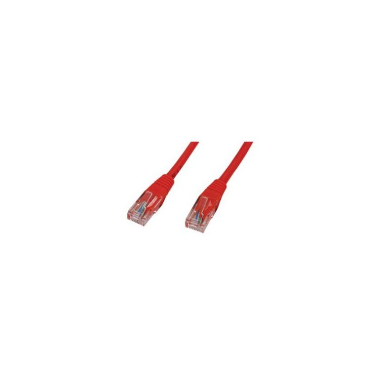 Cable RJ45 CAT6 UTP 1M Rouge Tunisie