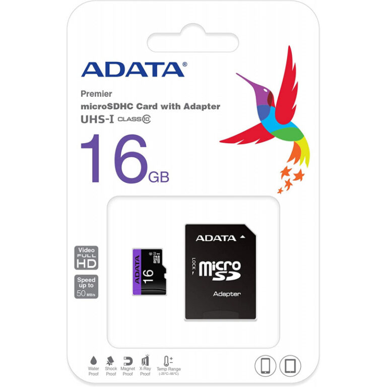 Carte Mémoire Micro Sd 16 Go Uhs-i Avec Adaptateur Tunisie