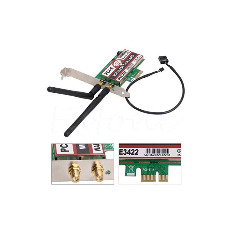 Carte Réseau Glodenbridge Pci-e Wifi 300 Mbps Et Bluetooth 4.0 Tunisie