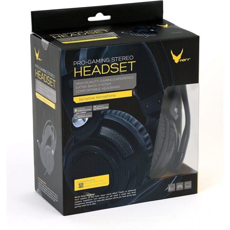 Casque stéréo Gaming Omega Varr avec Micro – Noir ( OVH4050B) Tunisie