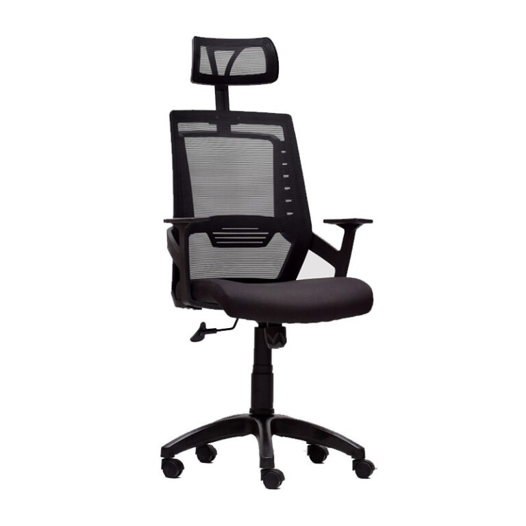 Chaise Platinium Noir – Base Noir Tunisie