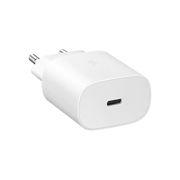 Chargeur Secteur Rapide Samsung 25W Port USB Type C (sans câble) -Blanc -EP_TA800N Tunisie