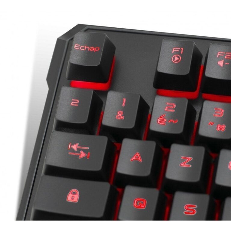 Clavier Gaming Advance Rgb Semi-mécanique Gta230 -Noir -CLA-GTA230 Tunisie