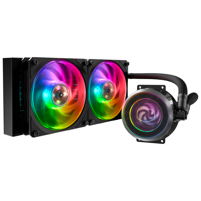 Ventilateur Cooler Master MasterLiquid ML240 Vivid Tunisie