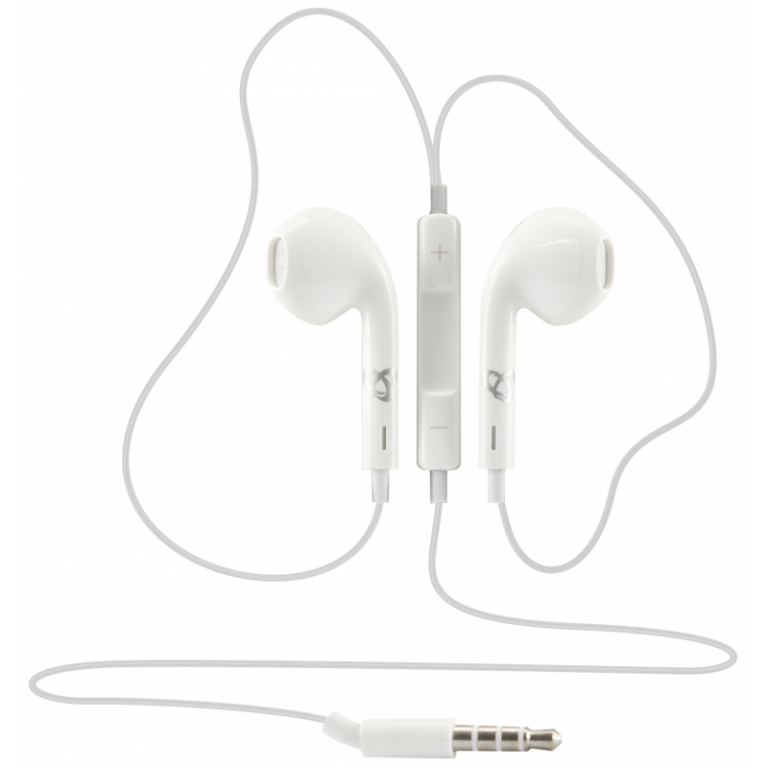 Écouteurs Avec Microphone SBOX IEP-204W / Blanc Tunisie