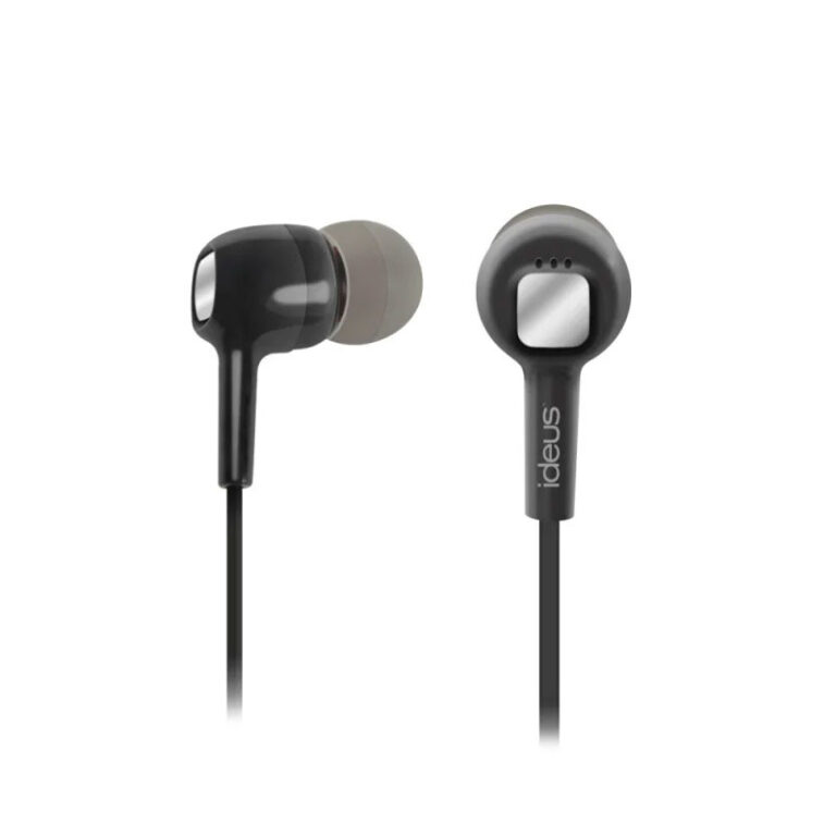 Écouteurs Filaire Ideus Avec Micro  Noir – PHF610BK Tunisie