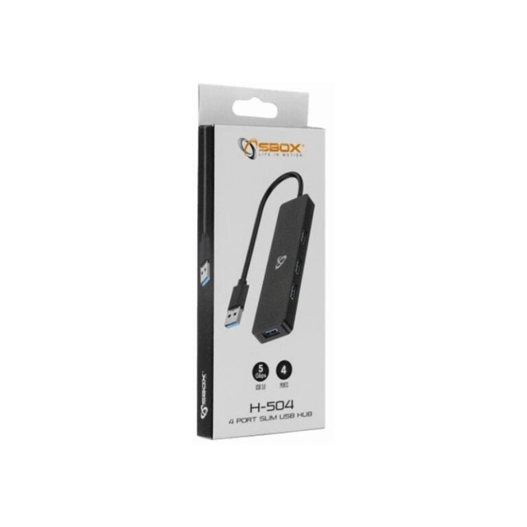 Hub USB 4 Ports SBOX H-504 Tunisie