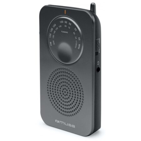 Radio de poche Muse M-01RS – Noir Tunisie