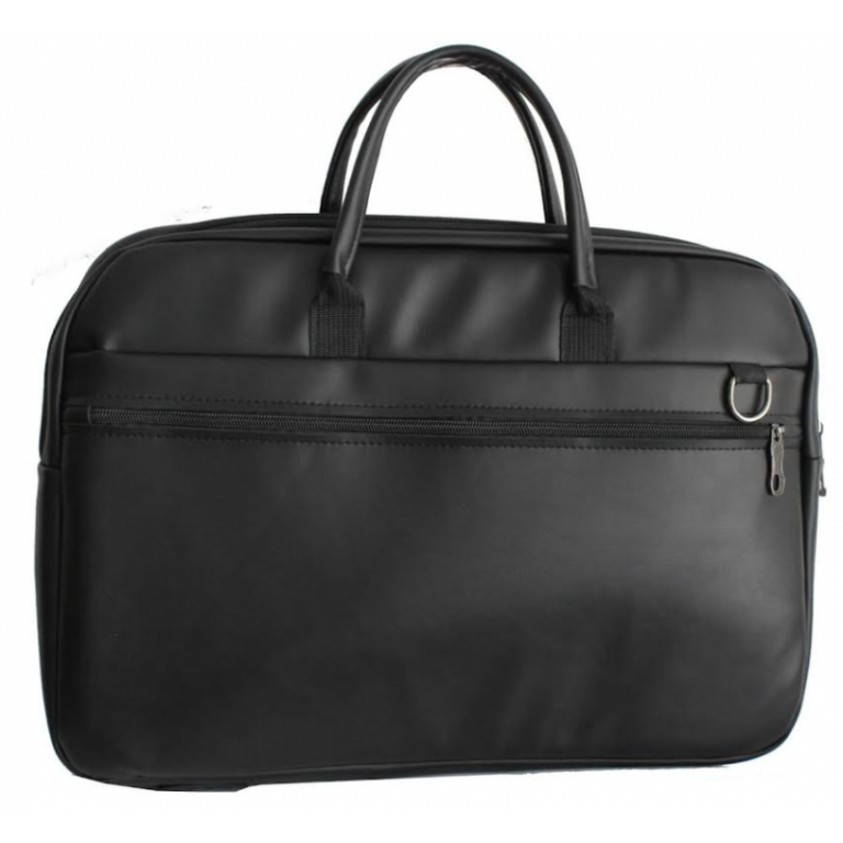 Sacoche Semi Cuir Pour Pc Portable 15.6″ – Noir Tunisie