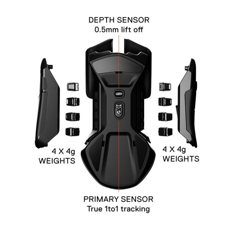 Souris Filaire System Double Capteurs STEELSERIES – Noir – RIVAL‐600 Tunisie
