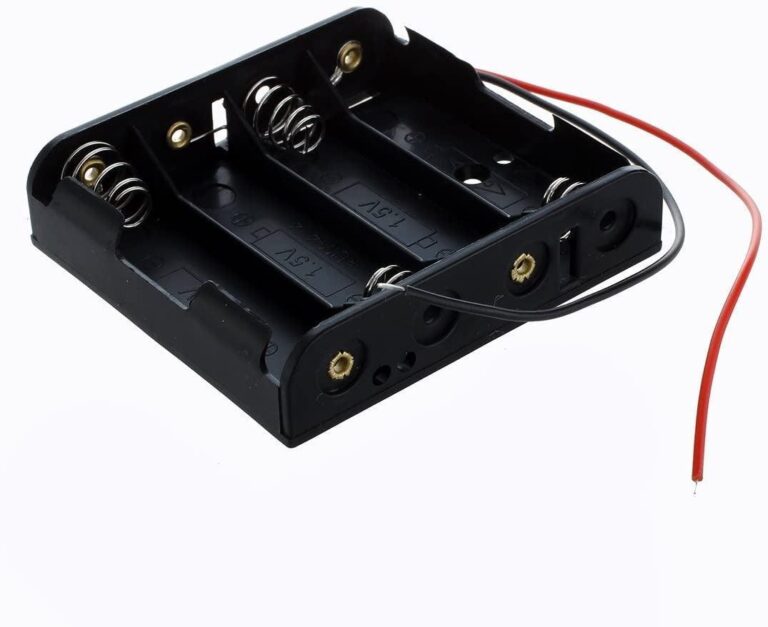 Support Batterie 4 Piles AA 6v avec fil Tunisie