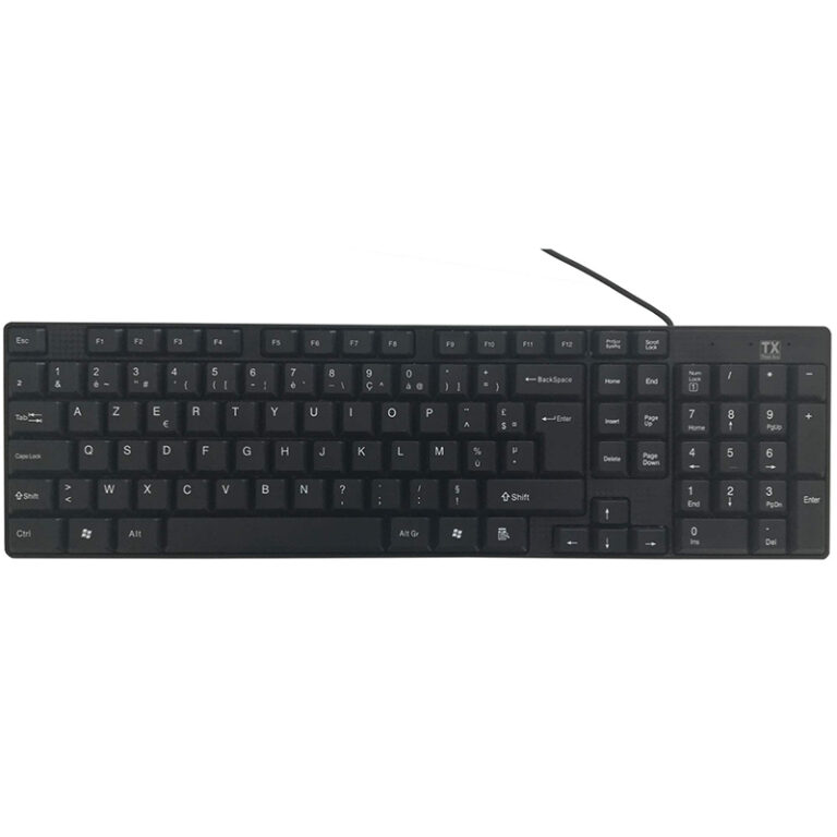 Clavier Filaire TX Azerty KB1TXU-BK Tunisie