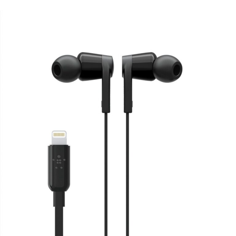 Écouteurs Belkin Rockstar Lightning Noir -G3H0001BTBLK Tunisie