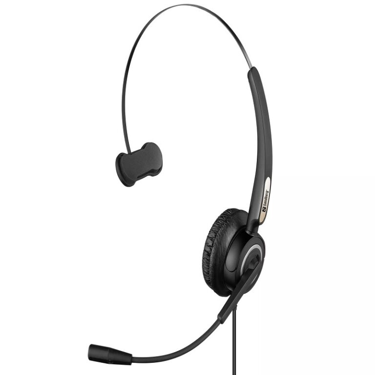 Sandberg USB Office Headset Pro Mono – Noir – 126-14 Tunisie